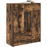  Komoda s ladicama i vratima dimljeni hrast 73x31x90 cm | Eponuda.ba