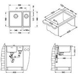  Sudoper Kombino 120 SAT + SIFON | Eponuda.ba