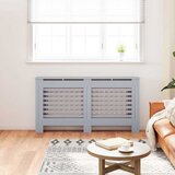  Pokrov za radijator antracit 152 x 19 x 81,5 cm MDF | shoptok.hr