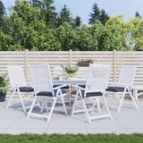  Jastuci za stolice 6 kom modri 50 x 50 x 7 cm od tkanine Oxford | shoptok.hr