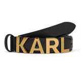 Karl Lagerfeld Pas zlata / črna