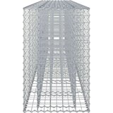  Gabionski uzdignuti krevet 2 pcs Srebrno 330 x 50 x 80 cm | shoptok.hr