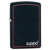 Zippo upaljač matte black/red bor 218ZB Cene