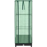  Povišena gredica s pokrovom za staklenik 40 x 40 x 123 cm | Eponuda.com