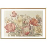  Plakat Flower Bouquet on a Cream Background 90x60 Zlatni okvir s margom | shoptok.hr