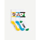 Celio Kellogg's High Socks, 3 Pairs - Men Cene