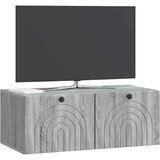TV ormar za zid Siva sonoma 78,5 x 41 x 30 cm Konstruirano drvo | shoptok.hr