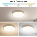  Brilagi - LED prigušiva svetiljka POOL LED/36W/230V 3000–6000K, prečnik 30 cm, bež + daljinski upravljač | Eponuda.com