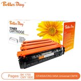 BetterDay toner 201A (CF401A) CRG045A c M252 zam. kaseta za hp cyan 1.6k