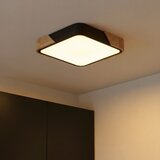  Brilagi - plafonska LED svetiljka PILANA LED/24W/230V hrast/crna 32x32 cm | Eponuda.com