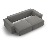Micadoni Svijetlo siva sklopiva sofa od bouclé tkanine 247 cm Jodie – Home | shoptok.hr