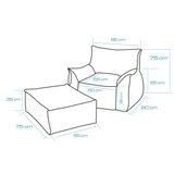 Atelier Del Sofa 1-Seat Sofa Notre Set White | ePonuda.com