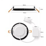 Philips SET 2x LED RGBW, prigušiva, ugradna svetiljka za kupatilo Hue SLIM LED/12W/230V IP44 | Eponuda.com
