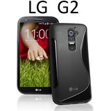  Gumijasti / gel etui S-Line za LG G2 - črni | Shoptok.si