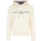 Tommy Hilfiger Sweater majica bež / mornarsko plava / crvena / bijela