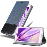 Cadorabo Ohišje, združljiv z Wiko v temno modri črni barvi - zaščitni pokrov z magnetnim zapiranjem, stoječo funkcijo in režo za kartico, (20572098) | Shoptok.si