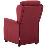  Massagerica s jastukom Burgundac 93.5 x 67.5 x 101.5 cm tkanina | shoptok.hr