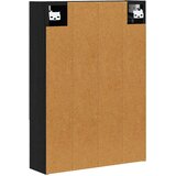  Kupaonski ormar s ogledalom Crni hrast 50 x 14,5 x 70 cm | shoptok.hr