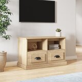 vidaXL TV ormarić boja hrasta 80x35x50 cm od konstruiranog drva Cijene