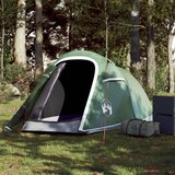  The Living Store Šotor za kampiranje za 2 osebi zelen vodoodporen - Šotor Za Kampiranje, (21487738) | Shoptok.si