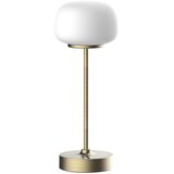  LED prigušiva dodirna stona lampa RIMINI LED/2W/5V USB 2000 mAh zlatna/bela | Eponuda.com
