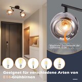 Nettlife Stropni reflektor črne barve GU10-2 moderne, (22116889) | Shoptok.si