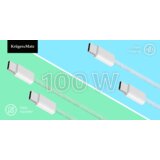  Kruger&Matz USB tip C - USB tip C kabel 100 W 1 m zeleni Basic | shoptok.hr