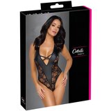 Cottelli Body Matte Look with Delicate Lace 2643359 Black M | Shoptok.si