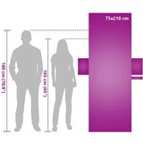 vidaXL Brisače za ležalnik 2 pcs Temno siva 210 x 75 cm | Shoptok.si