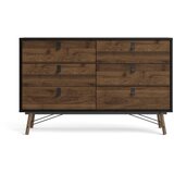 Tvilum Temno rjava komoda Ry, 150 x 94,8 cm Cene