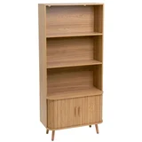 Biblioteka u dekoru hrasta u prirodnoj boji 80x172x40 cm Elia –