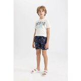 Defacto Boy Printed Short Sleeve T-Shirt Swim Shorts 2 Piece Set cene