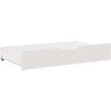  Ladice ispod kreveta 2 kom bijele 95x55x17 cm od borovine | shoptok.hr