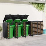  Skladištenje kanti za 3 kante Čelik Antracit | shoptok.hr