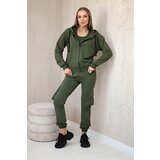 Kesi Set 3in1 sweatshirt + top + khaki pants | shoptok.hr