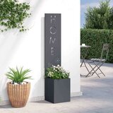 vidaXL Privatnost u vrtu Antracit 32 x 140 cm Hladno valjana čelična | shoptok.hr