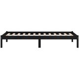  Za krevet od masivne borovine crni 100 x 200 cm | shoptok.hr