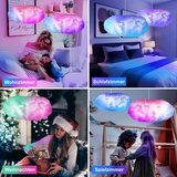 LICHASER RGB oblačna LED svetilka z Bluetooth in daljincem 60cm | Shoptok.si