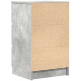  Noćni ormarići s 3 ladice 2 kom beton sivi 39x35x65 cm | shoptok.hr
