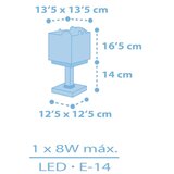 Dalber 63111T - Dečija lampica JUNGLE 1xE14/8W/230V plava | Eponuda.com