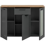 MID.YOU Nizka Omarica Niklas, Temno Siva | Shoptok.si