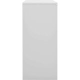 vidaXL uredski ormarić s kliznim vratima svjetlosivi 90x40x90 cm čelik | shoptok.hr