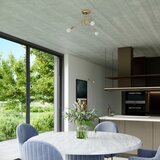 Sollux SL.1437 - Plafonski luster LOOP 3xE27/15W/230V zlatna | Eponuda.com