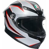 Agv K6 S Matt Black/Grey/Red L Čelada | Shoptok.si