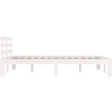  Okvir za krevet masivno drvo bijeli 120x190 cm mali bračni | shoptok.hr