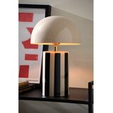 Leitmotiv Črna/sivorjava kovinska namizna svetilka (višina 34 cm) Rayado – | Shoptok.si