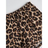 Sinsay Opuštene kratke hlače s leopard uzorkom | shoptok.hr