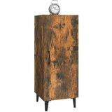  Komoda boja dimljenog hrasta 34 5x34x90 cm konstruirano drvo | shoptok.hr