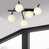  plafonsko svetlo smart 5xE14/10W/230V crno/belo | Eponuda.com