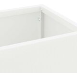  Stalak za kišobran s pohranom Bijelo 15,5 x 15,5 x 49 cm Metal | Eponuda.ba